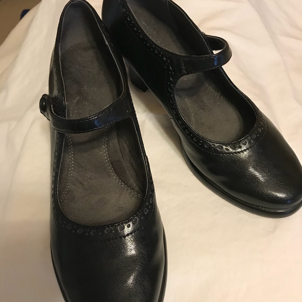 Aerosoles A2 Mary Jane loafer heel